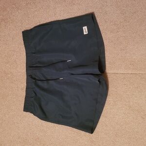 Bather Men's Solid Pine Green Swim Trunks